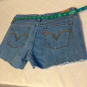 Levi’s denim shorts, size 9. 3” inseam.